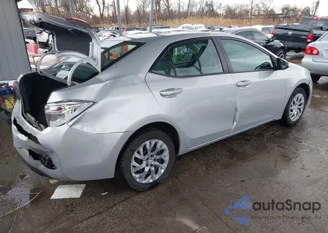 2017 Toyota Corolla Le из США, поврежденный, VIN 2T1BURHE8HC937987
